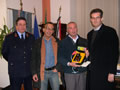 Consegna AED Vigili Urbani Portoferraio